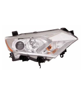 Right Passenger Side Headlight For 11 Nissan Quest; CAPA Certified