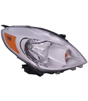 Right Passenger Side Headlight For 12-14 Nissan Versa; CAPA Certified