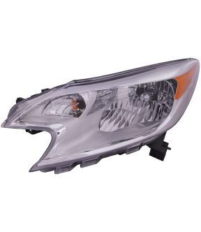Left Driver Side Headlight For 14-16 Nissan Versa Note; CAPA Certified