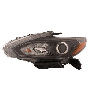 Left Driver Side Headlight For 16-18 Nissan Altima; CAPA Certified