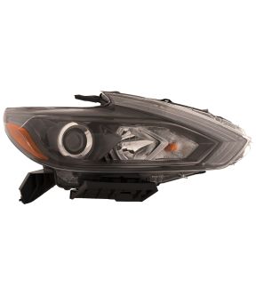 Right Passenger Side Headlight For 16-18 Nissan Altima; CAPA Certified