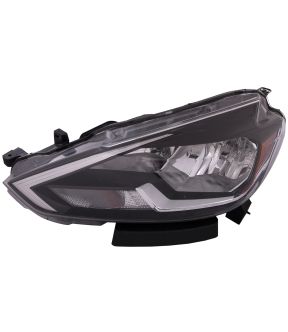 Left Driver Side Headlight For 16-19 Nissan Sentra; CAPA Certified