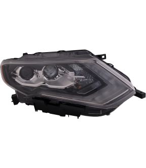 Right Passenger Side Headlight For 19-20 Nissan Rogue; CAPA Certified