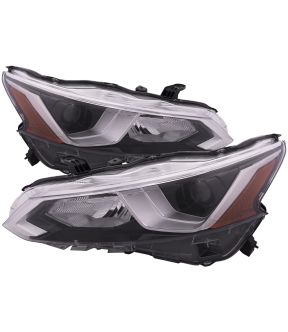 Headlight Set For 19-22 Nissan Altima; CAPA Certified