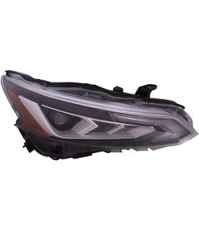 Right Passenger Side Headlight For 19-22 Nissan Altima; CAPA Certified