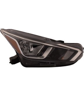 Right Passenger Side Headlight For 20-22 Nissan Versa; CAPA Certified