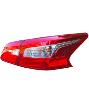 Right Passenger Side Tail Light For 16-19 Nissan Sentra; CAPA Certified