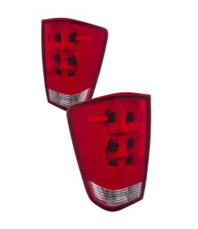 Tail Light Set For 04-15 Nissan Titan; CAPA Certified
