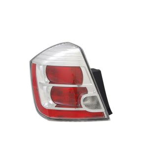 Left Driver Side Tail Light For 10-12 Nissan Sentra; CAPA Certified