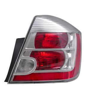 Right Passenger Side Tail Light For 07-09 Nissan Sentra; CAPA Certified