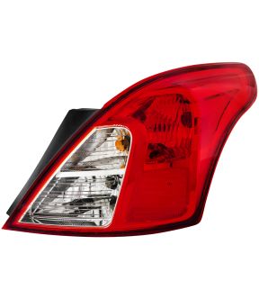 Right Passenger Side Tail Light For 12-19 Nissan Versa; CAPA Certified