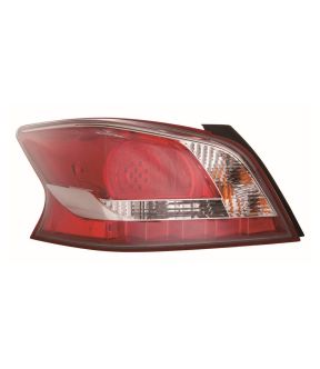 Left Driver Side Tail Light For 13 Nissan Altima; CAPA Certified