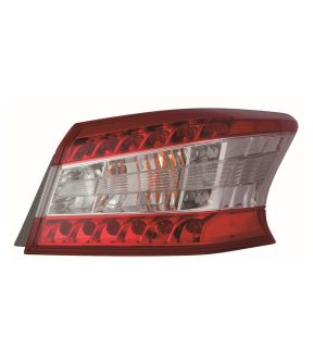 Left Driver Side Tail Light For 13-15 Nissan Sentra; CAPA Certified