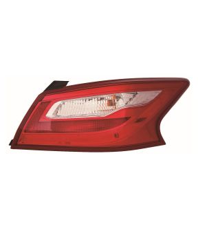Right Passenger Side Tail Light For 16-17 Nissan Altima; CAPA Certified