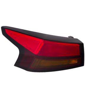 Left Driver Side Tail Light For 19-25 Nissan Altima; CAPA Certified