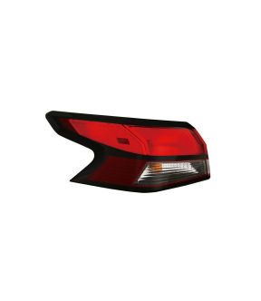 Left Driver Side Tail Light For 20-25 Nissan Versa; CAPA Certified