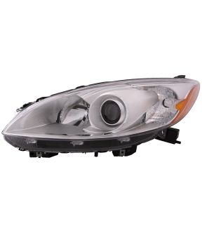 Left Driver Side Headlight For 12-17 Mazda 5; CAPA Certified