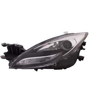 Left Driver Side Headlight For 11-13 Mazda 6; CAPA Certified