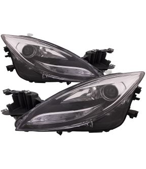Headlight Set For 11-13 Mazda 6; CAPA Certified