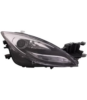 Right Passenger Side Headlight For 11-13 Mazda 6; CAPA Certified