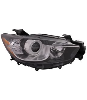 Right Passenger Side Headlight For 13-16 Mazda CX-5; CAPA Certified