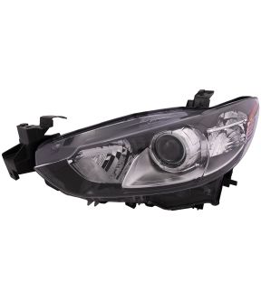 Left Driver Side Headlight For 14-20 Mazda 6; CAPA Certified