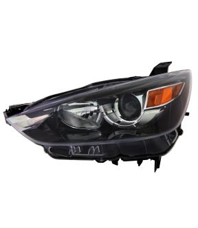 Left Driver Side Headlight For 16-22 Mazda CX-3; CAPA Certified