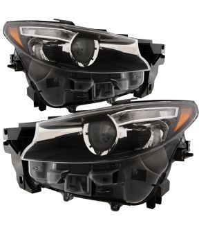 Headlight Set For 16-23 Mazda CX-9; CAPA Certified