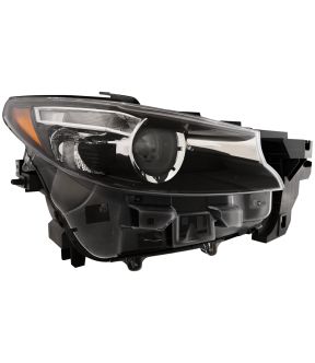 Right Passenger Side Headlight For 16-23 Mazda CX-9; CAPA Certified