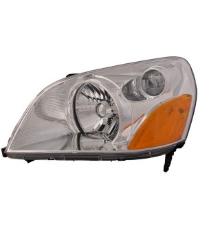 Left Driver Side Headlight For 03-05 Honda Pilot; CAPA Certified