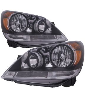 Headlight Set For 08-10 Honda Odyssey; CAPA Certified