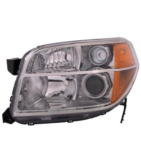 Left Driver Side Headlight For 06-08 Honda Pilot; CAPA Certified