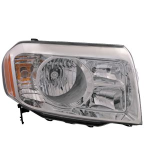 Right Passenger Side Headlight For 09-11 Honda Pilot; CAPA Certified