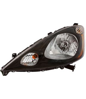 Left Driver Side Headlight For 12-14 Honda Fit; CAPA Certified