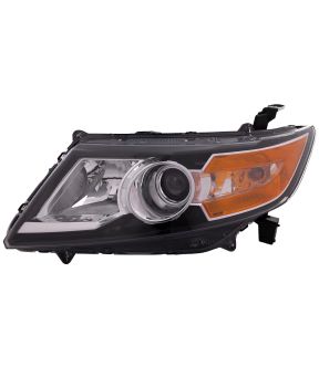 Left Driver Side Headlight For 14-17 Honda Odyssey; CAPA Certified