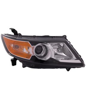 Right Passenger Side Headlight For 14-17 Honda Odyssey; CAPA Certified