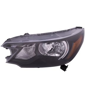Left Driver Side Headlight For 12-14 Honda CR-V; CAPA Certified