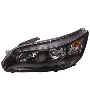 Left Driver Side Headlight For 13-15 Honda Accord; CAPA Certified