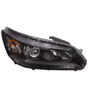 Right Passenger Side Headlight For 13-15 Honda Accord; CAPA Certified