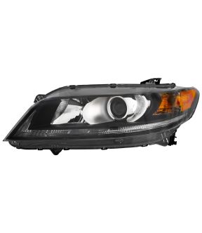 Left Driver Side Headlight For 13-15 Honda Accord; CAPA Certified