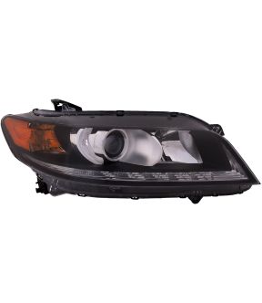 Right Passenger Side Headlight For 13-15 Honda Accord; CAPA Certified