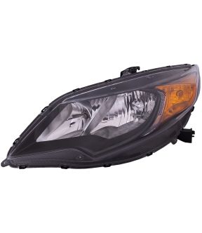 Left Driver Side Headlight For 14-15 Honda Civic; CAPA Certified