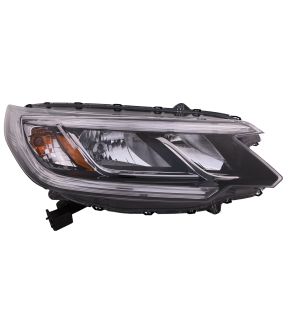 Right Passenger Side Headlight For 15-16 Honda CR-V; CAPA Certified