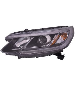 Left Driver Side Headlight For 15-16 Honda CR-V; CAPA Certified