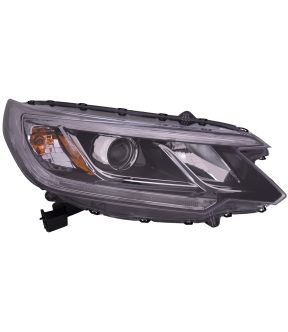 Right Passenger Side Headlight For 15-16 Honda CR-V; CAPA Certified