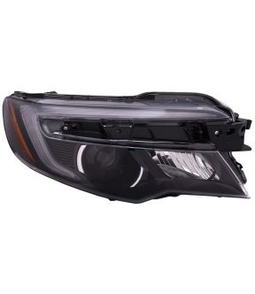 Right Passenger Side Headlight For 16-18 Honda Pilot, 17-20 Honda Ridgeline; CAPA Certified