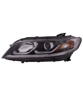 Left Driver Side Headlight For 16-17 Honda Accord; CAPA Certified