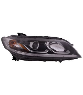 Right Passenger Side Headlight For 16-17 Honda Accord; CAPA Certified