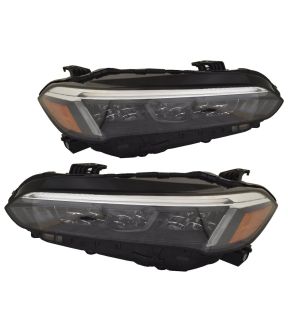 Headlight Set For 23-25 Honda Civic; CAPA Certified