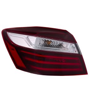 Left Driver Side Tail Light For 16-17 Honda Accord; CAPA Certified